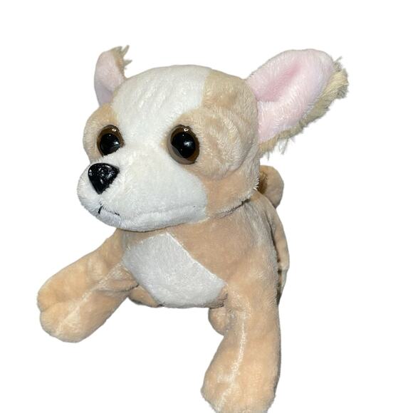 Ganz Plush Dog Chihuahua Stuffed Animal Webkinz Nursery Baby Shower Gift 7” - Picture 3 of 8